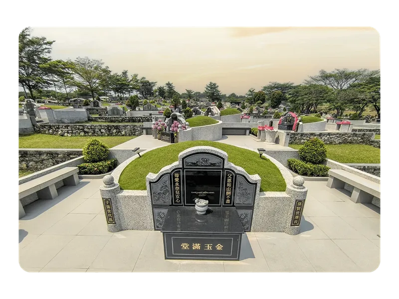 Kavling makam tipe Double di Graha Sentosa Memorial Park